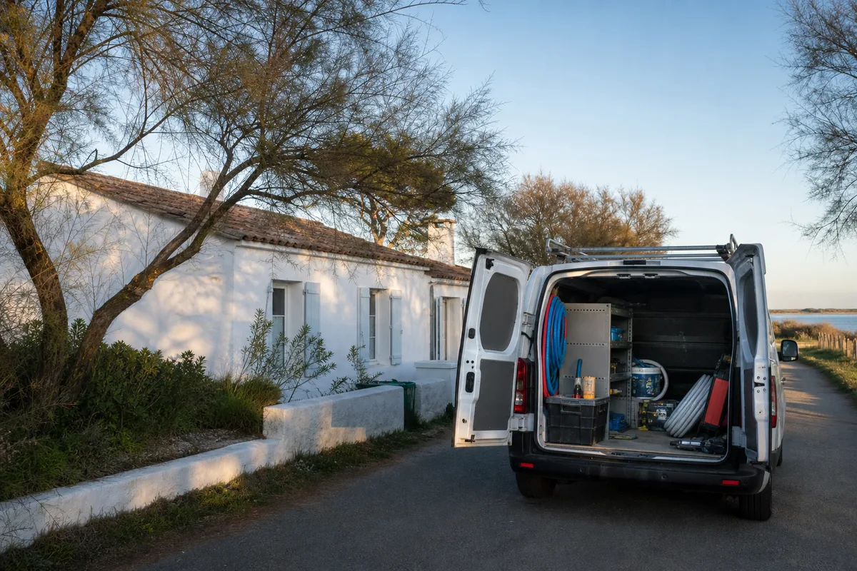 Plombier de garde sur l'île d'Oléron : dépannage week-end